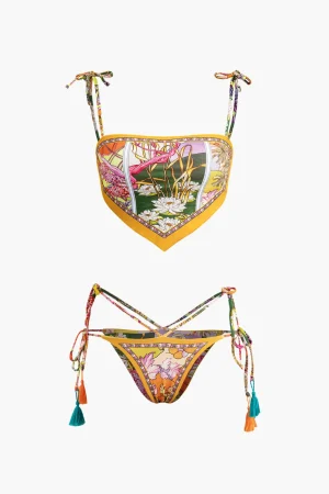 Floral Print Bikini Set>MICAS Outlet