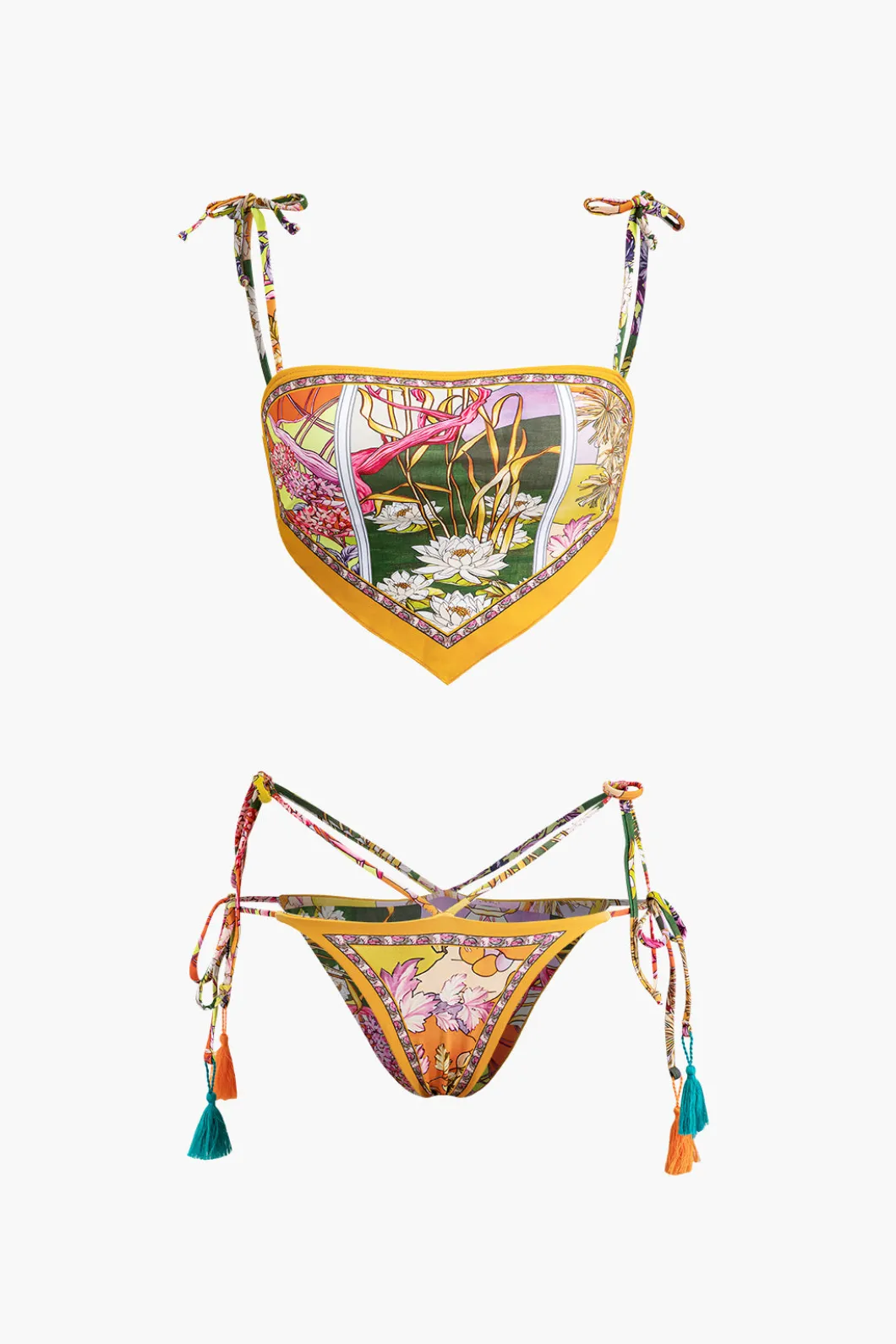 Floral Print Bikini Set>MICAS Outlet