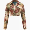 Floral Print Button Jacket>MICAS Sale