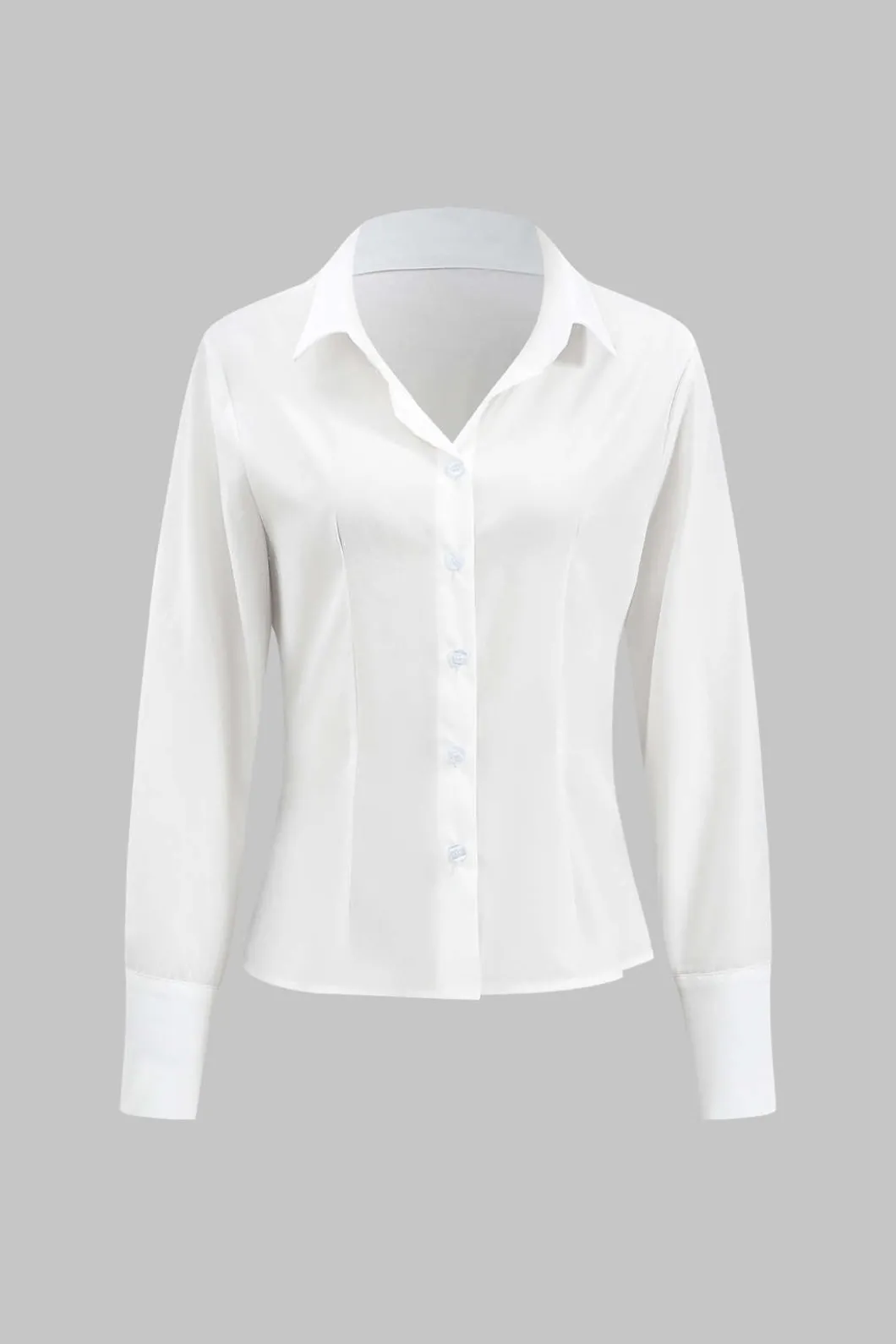 Floral Print Buttoned Long-Sleeve Shirt And Skirt Set>MICAS Online