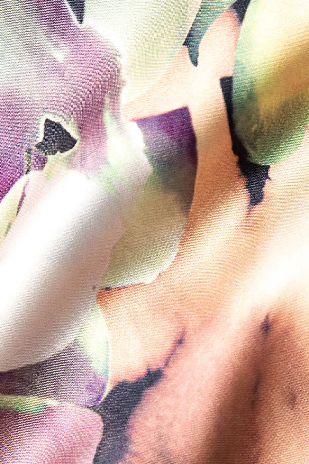 Floral Print Halter Midi Dress>MICAS Outlet