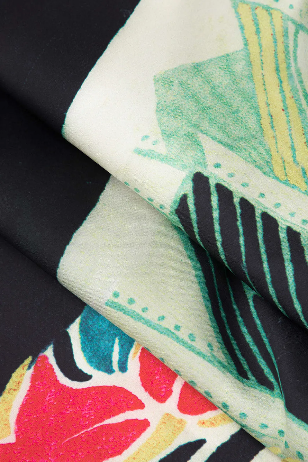 Floral Print High Waisted Straight Leg Pants>MICAS New