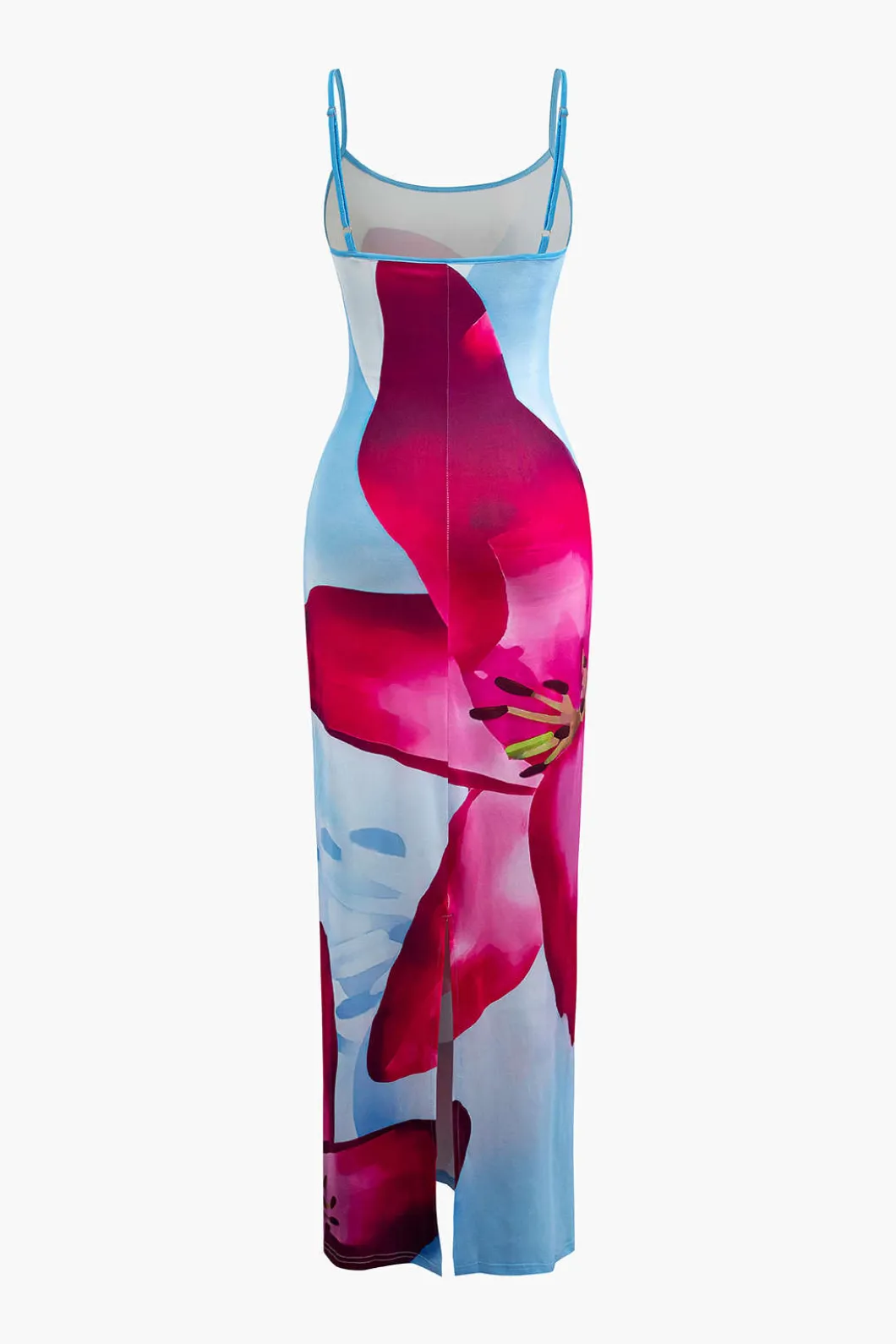 Floral Print Slip Maxi Dress>MICAS Sale
