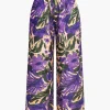 Floral Print Wide-Leg Pants>MICAS Hot