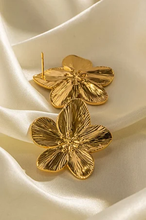 Flower Design Earring>MICAS Discount