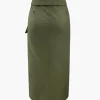 Foldover Waist Slit Cargo Skirt>MICAS Best