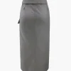 Foldover Waist Slit Cargo Skirt>MICAS Best
