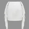Fringe Mini Skirt>MICAS Discount