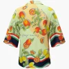 Fruit Print Short-Sleeve Shirt>MICAS Discount