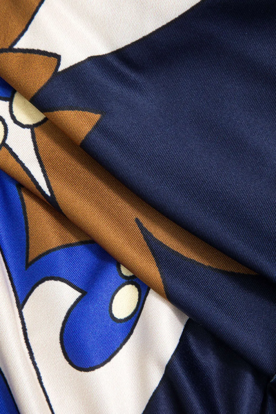 Geometric Print V-Neck Maxi Dress>MICAS Clearance