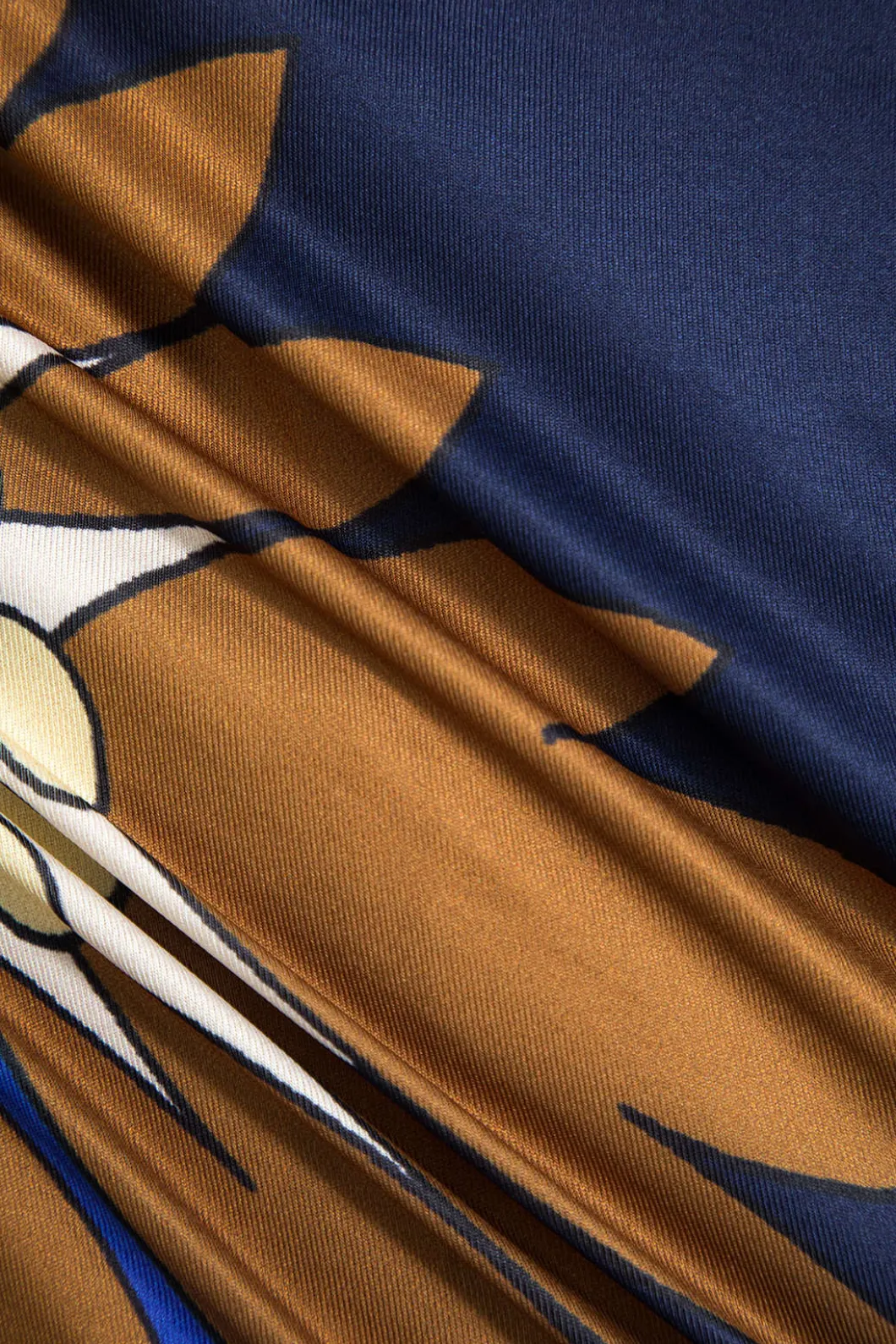 Geometric Print V-Neck Maxi Dress>MICAS Clearance