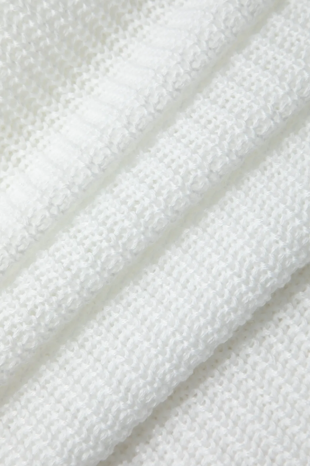 Halter Neck Backless Crochet Knit Dress>MICAS New