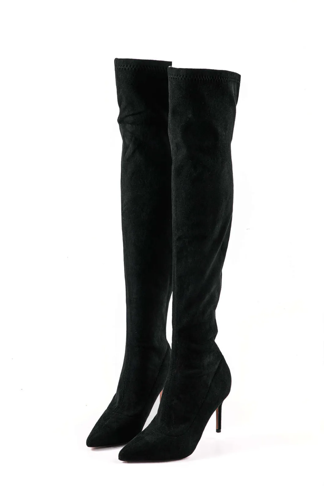High Heels Pointed Toe Over The Knee Boots>MICAS Fashion