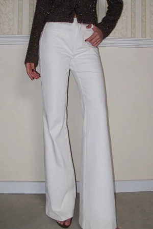 High Waist Wide Leg Trousers>MICAS New
