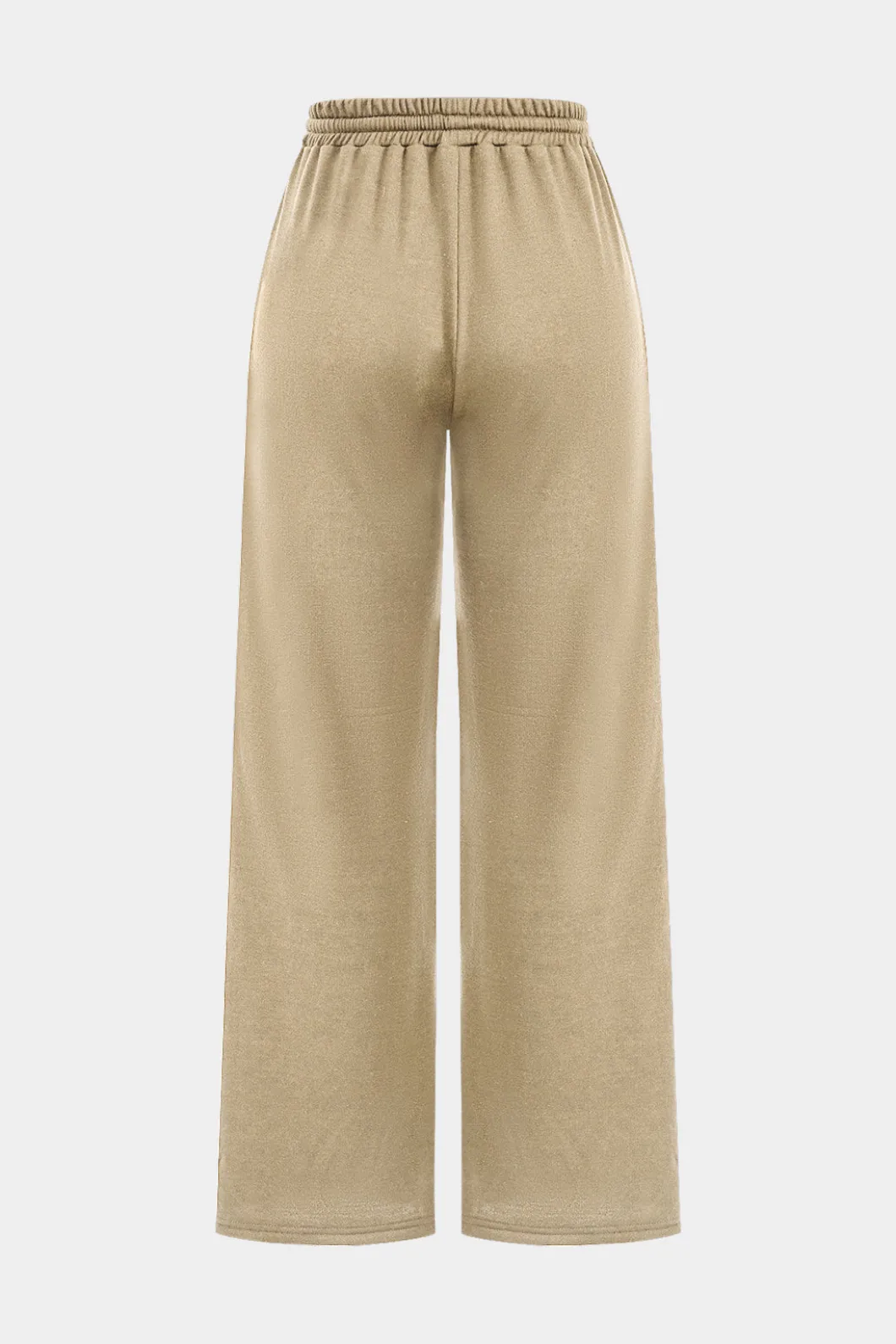 Hooded Ruched Cropped Top And Drawstring Straight Leg Pants Set>MICAS Clearance