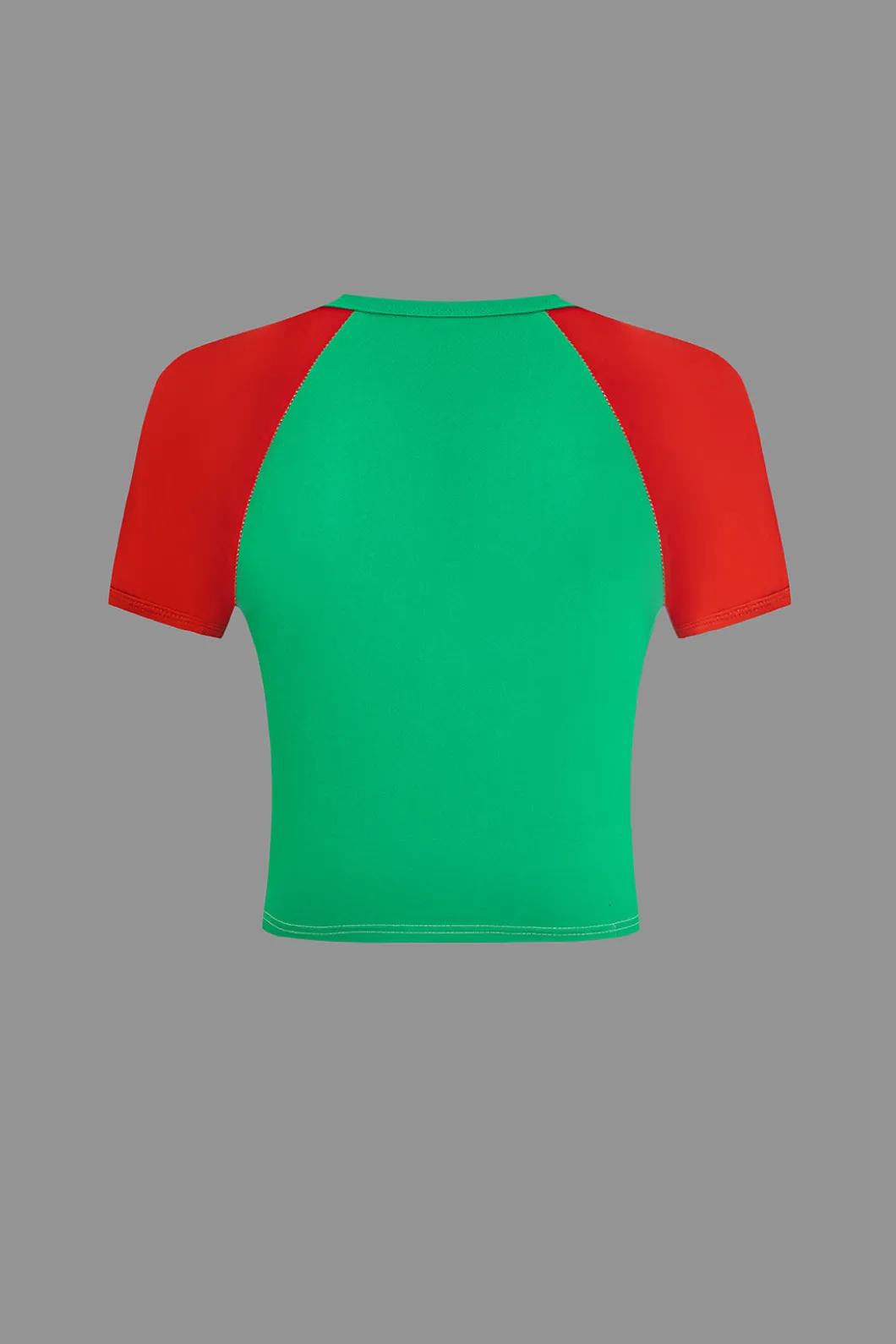 Italia Letter Embroidery T-shirt>MICAS Hot