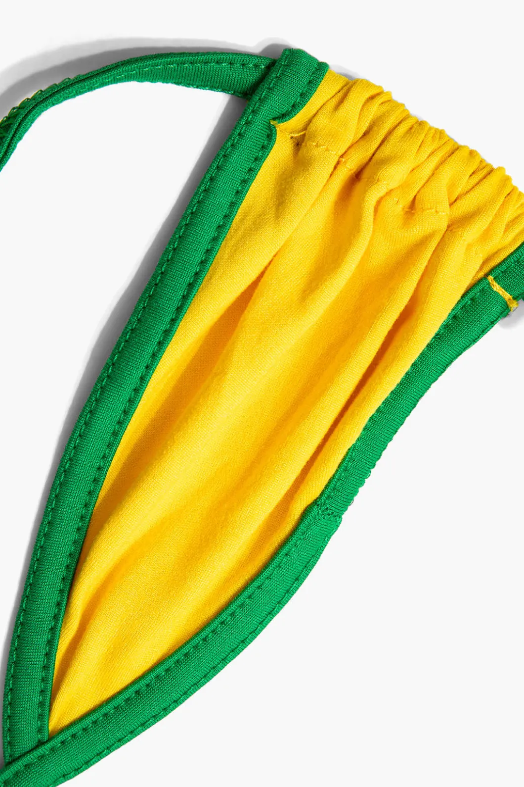 JAMAICA Embroidered Contrast Bikini Set>MICAS New