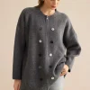 Knit Button Cardigan>MICAS Fashion