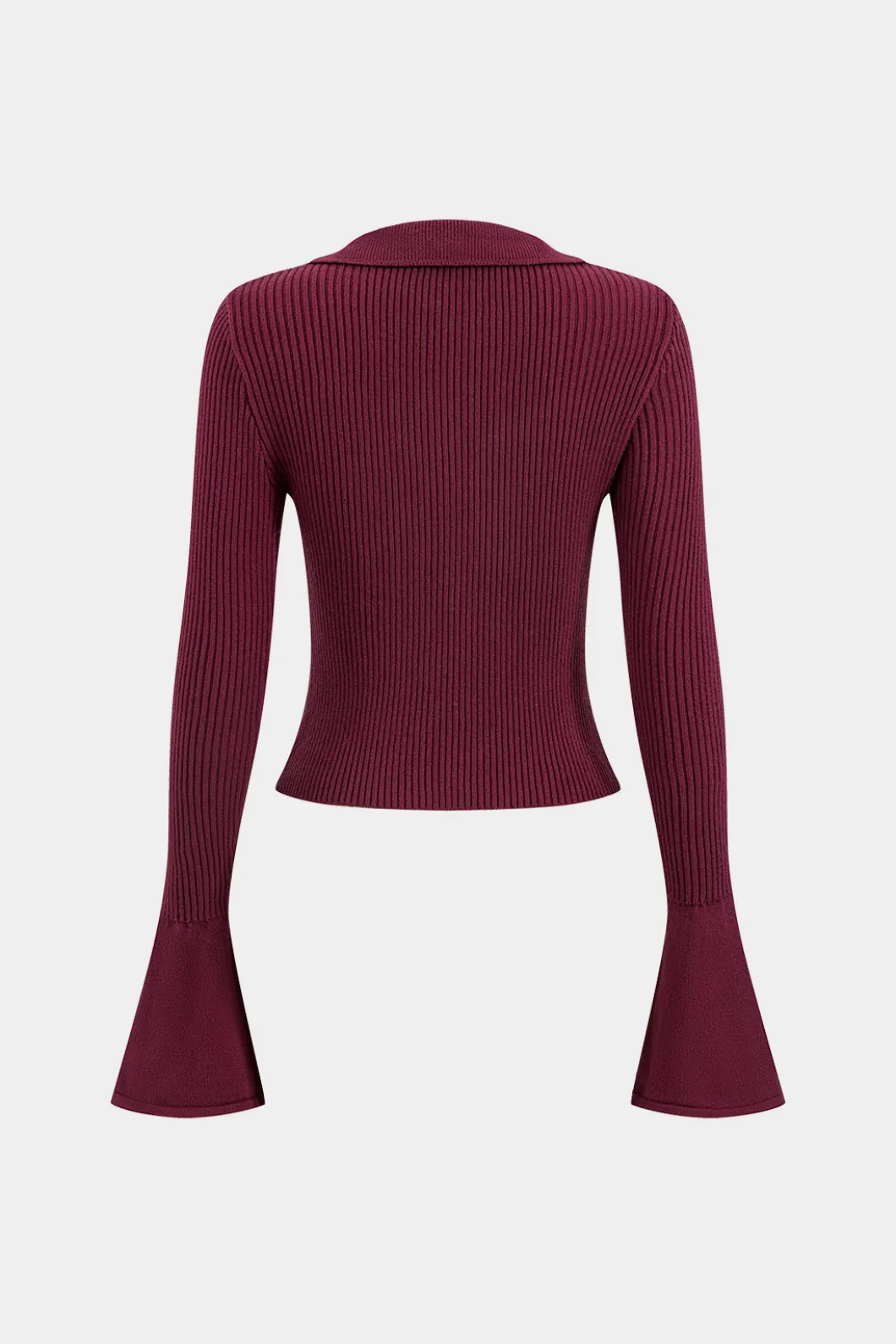 Knit Button Metallic Long-Sleeve Top And Maxi Skirt Set>MICAS Outlet