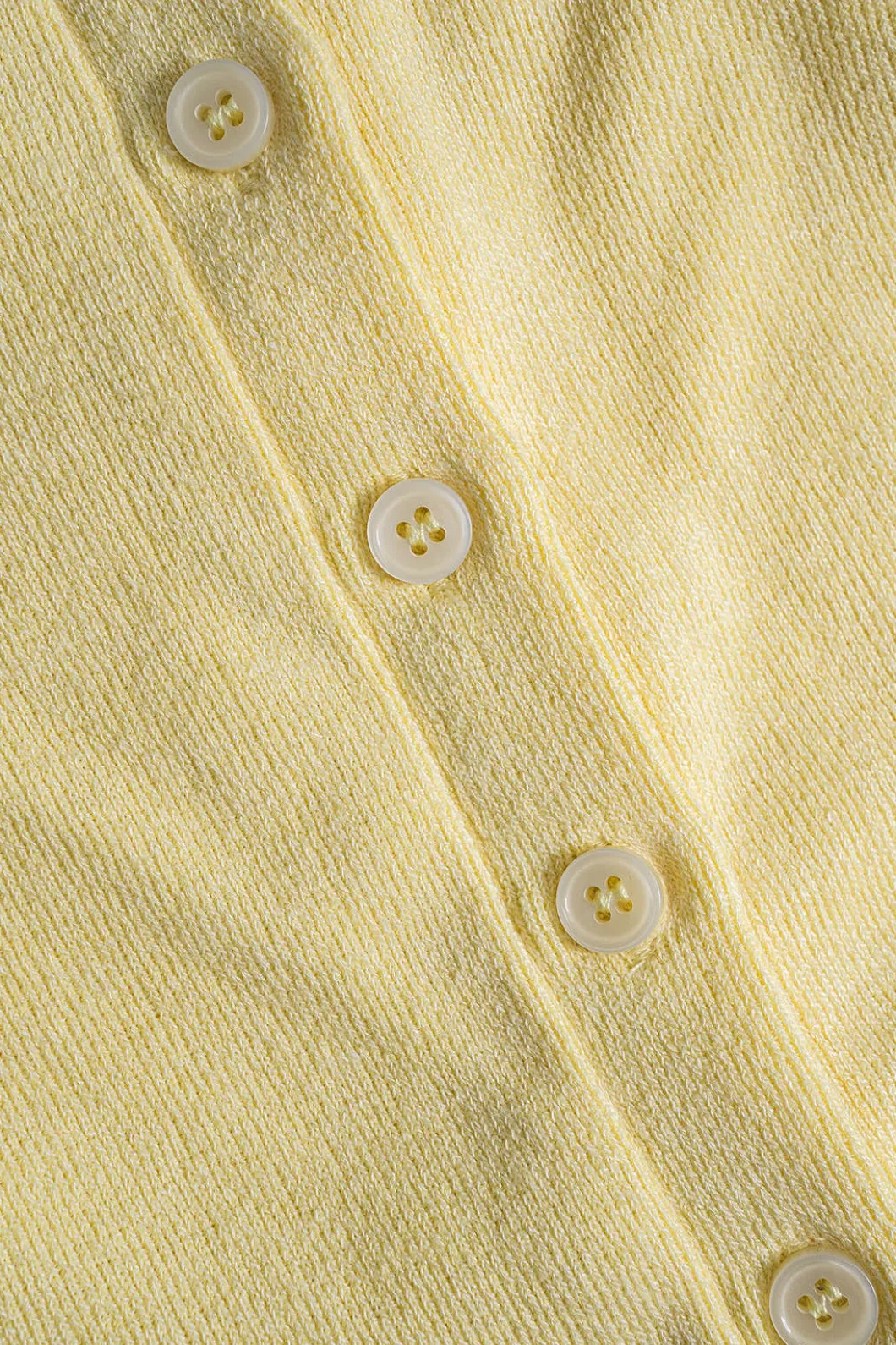 Knit Button Square Neck Bell Sleeve Top>MICAS Outlet