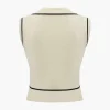 Knit Color Block Button Vest>MICAS Discount