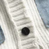 Knit Denim Patchwork Cardigan>MICAS Discount
