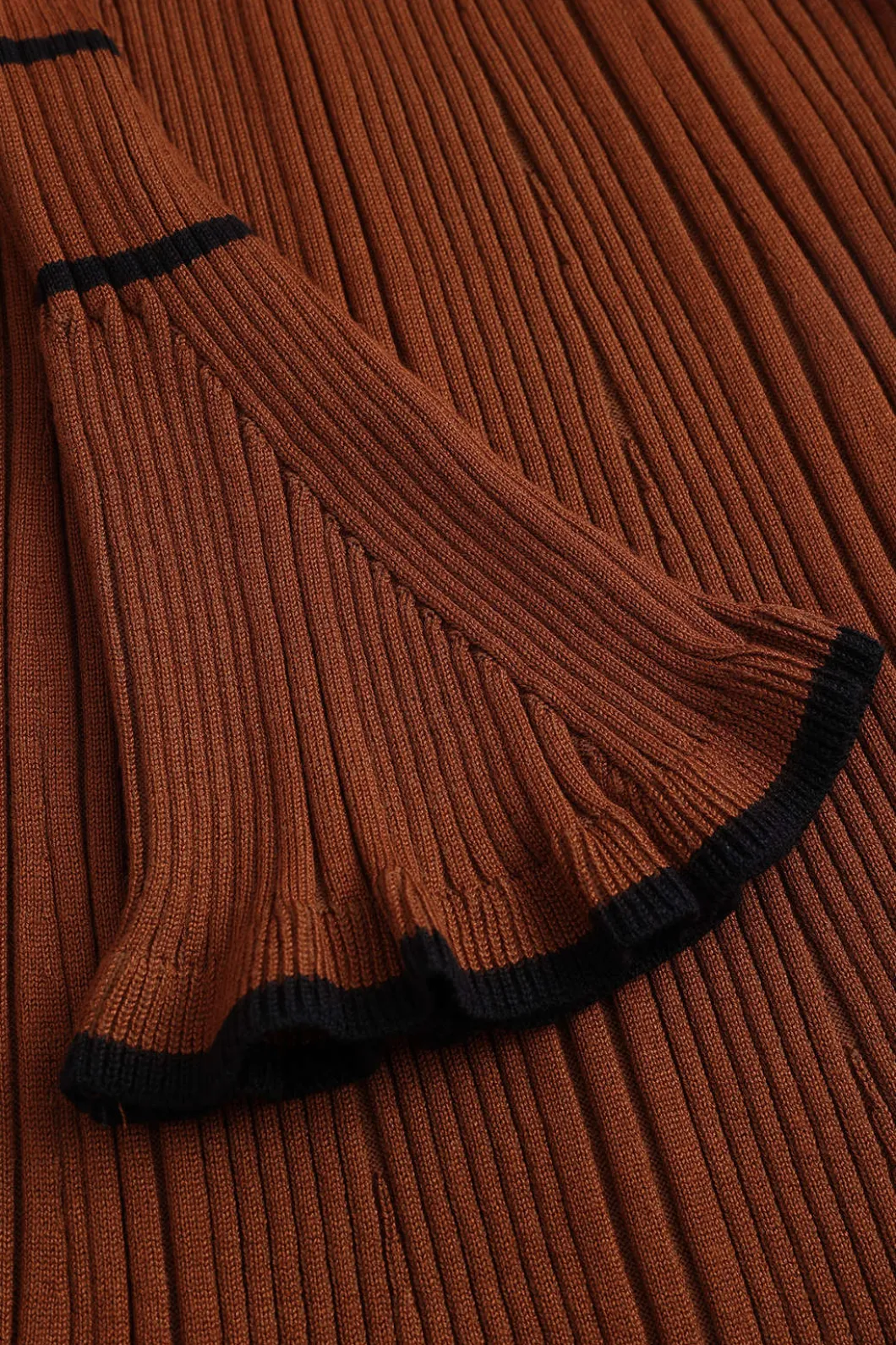 Knit Long Sleeve Button Dress>MICAS Outlet