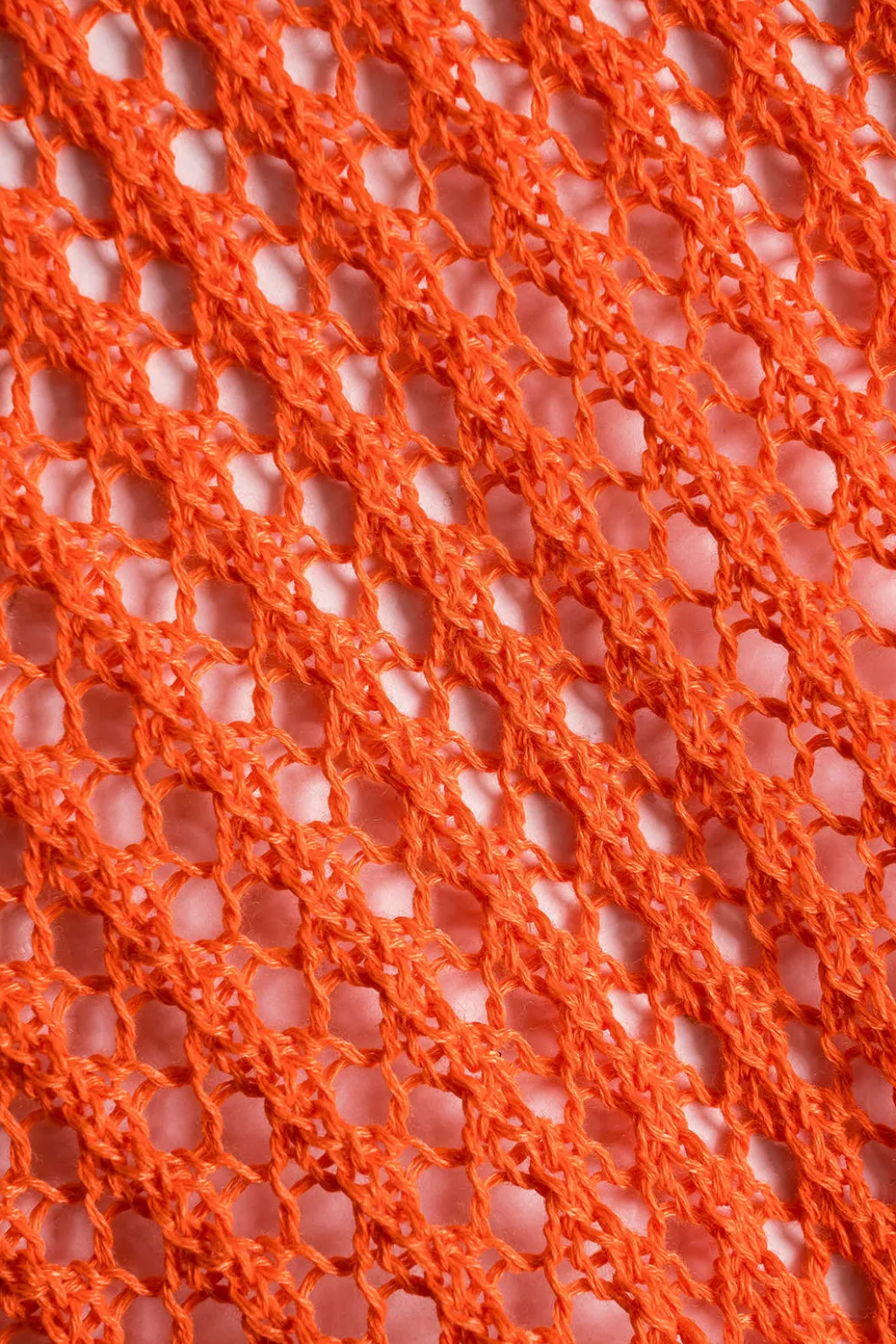 Knit Mesh Scallop Edge Long Sleeve Dress>MICAS New