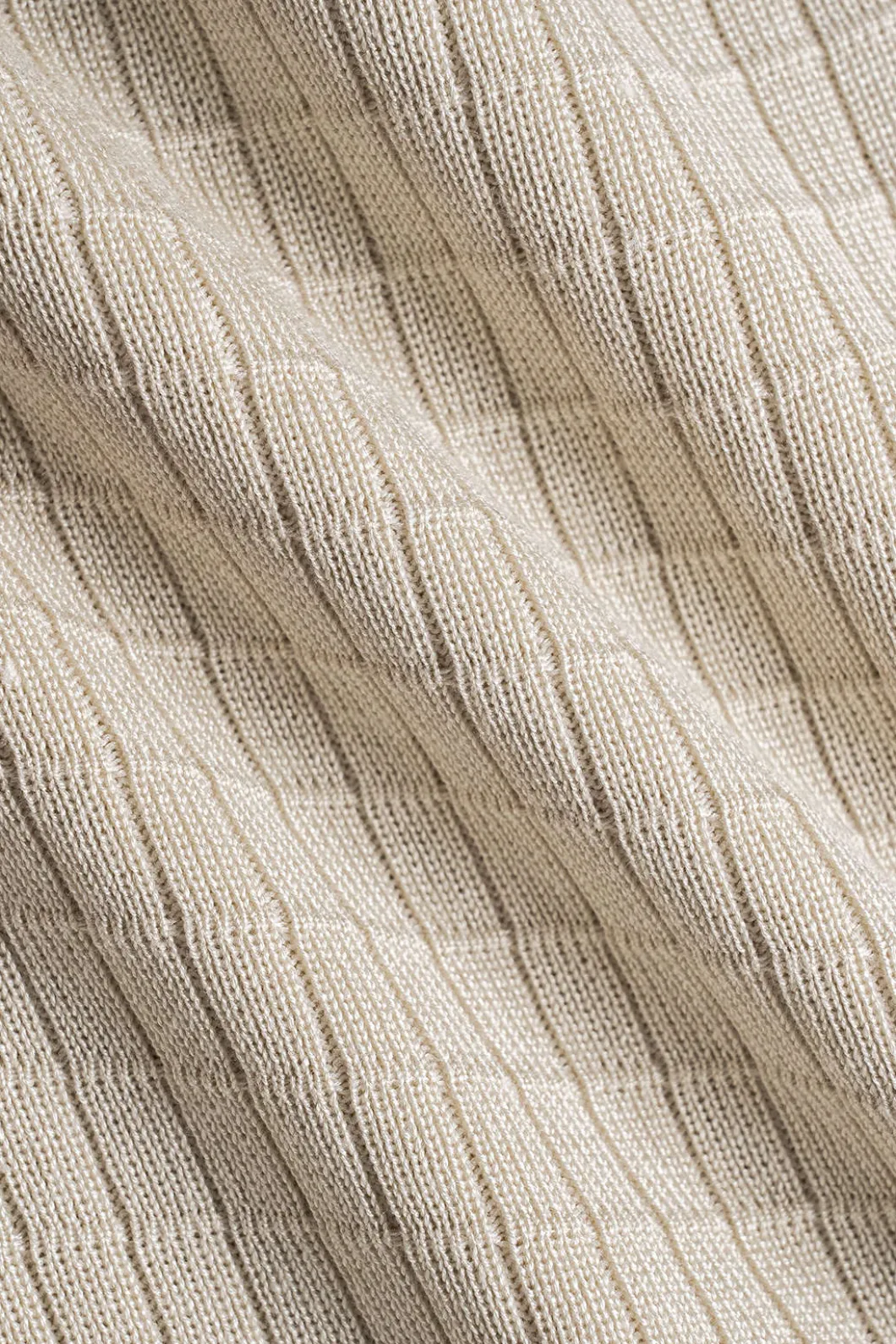 Knit Metallic Button Fake Pocket Long-Sleeve Top And Skirt Set>MICAS New