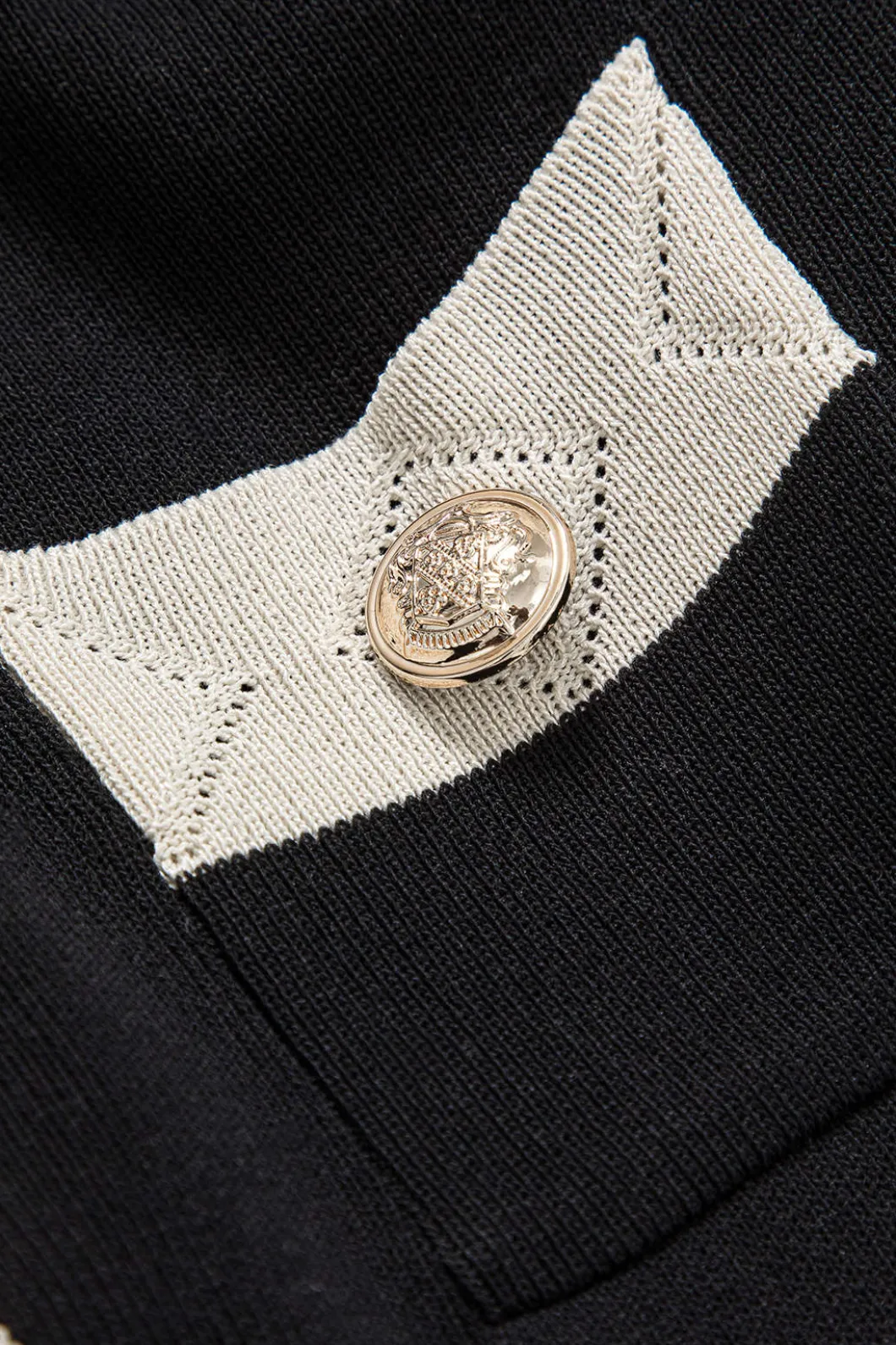 Knit Metallic Button Pocket Top And Pants Set>MICAS Hot