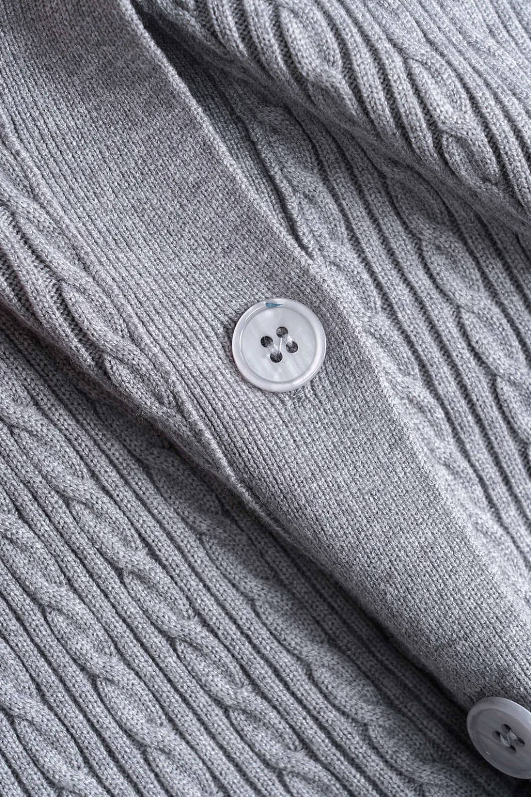 Knitted Button V-Neck Bell Sleeve Long Sleeve Sweater Dress>MICAS New