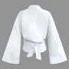 Knot Hem Bell Sleeve Wrap Shirt>MICAS Clearance