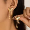 Lava Irregular Geometric Earrings>MICAS Outlet
