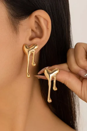 Lava Irregular Geometric Earrings>MICAS Outlet