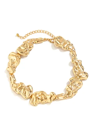 Lava Shape Choker Necklace>MICAS Hot