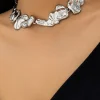 Lava Shape Choker Necklace>MICAS Hot