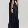 Layer Strapless Mermaid Maxi Dress>MICAS Best