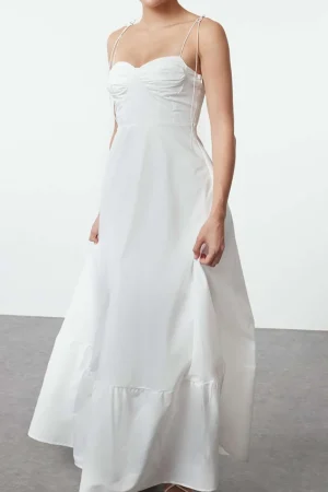 Layered Slip Chiffon Sleeveless Maxi Dress>MICAS Clearance