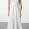 Layered Slip Chiffon Sleeveless Maxi Dress>MICAS Clearance
