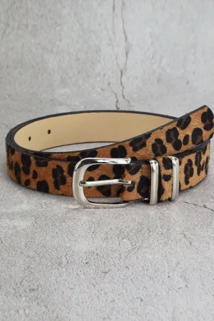 Leopard Print Belt>MICAS Hot