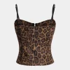 Leopard Print Cami Top>MICAS New