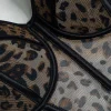 Leopard Print Mesh Sheer Cami Top>MICAS New