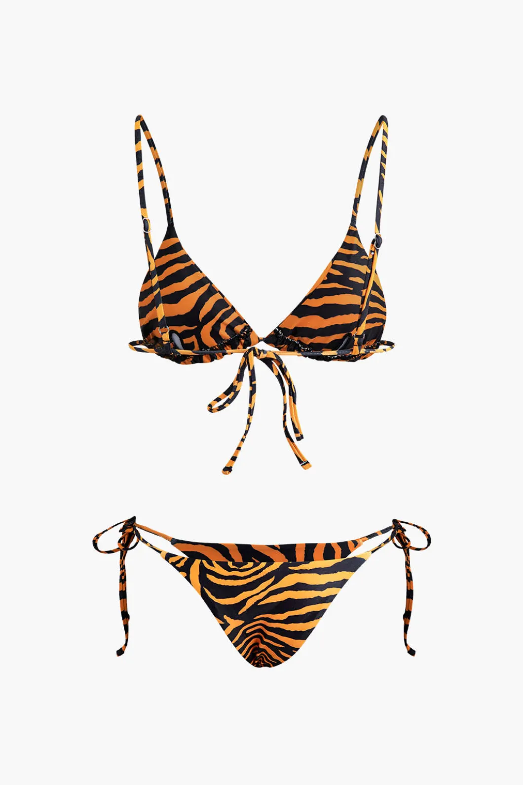 Leopard Print Tied Bikini Set>MICAS Discount