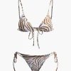 Leopard Print Tied Bikini Set>MICAS Discount