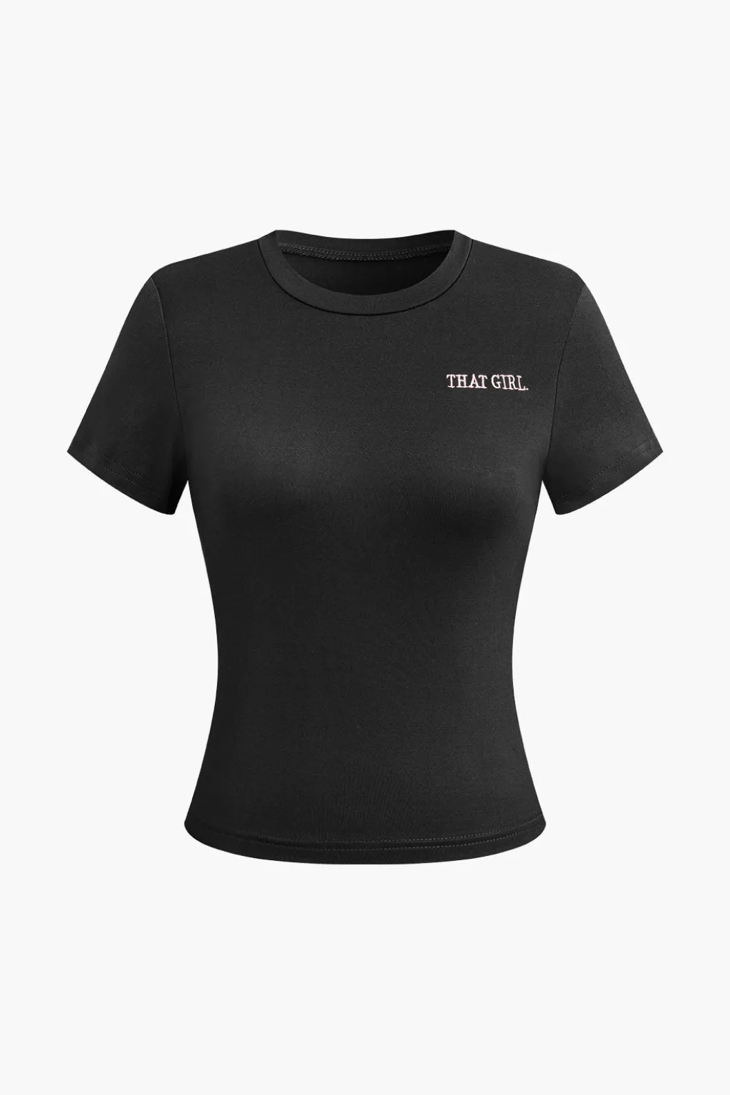 Letter Print T-shirt And Tassel Drawstring Pants Set>MICAS Discount