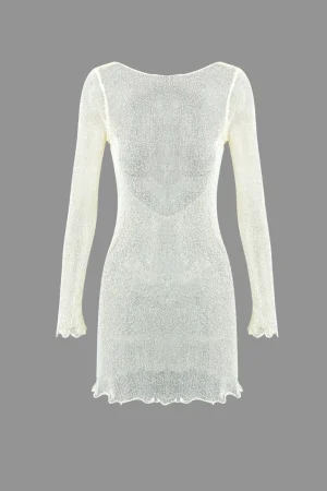 Lettuce Trim Backless Cover Up>MICAS Hot