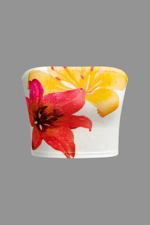 Lily Print Tube Top>MICAS Online
