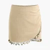 Linen Disc Tassel Skirt>MICAS Hot
