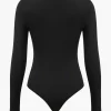 Long Sleeve Zipper Front Bodysuit>MICAS Online
