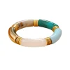Marble Bamboo Bangle Bracelet>MICAS Fashion